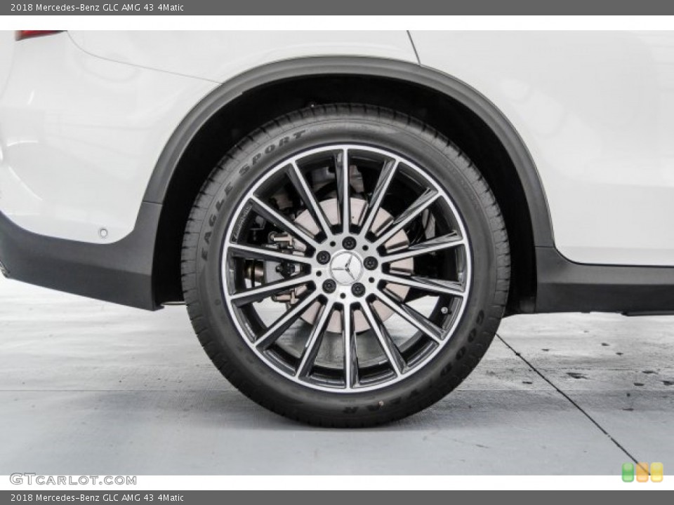 2018 Mercedes-Benz GLC AMG 43 4Matic Wheel and Tire Photo #124720135