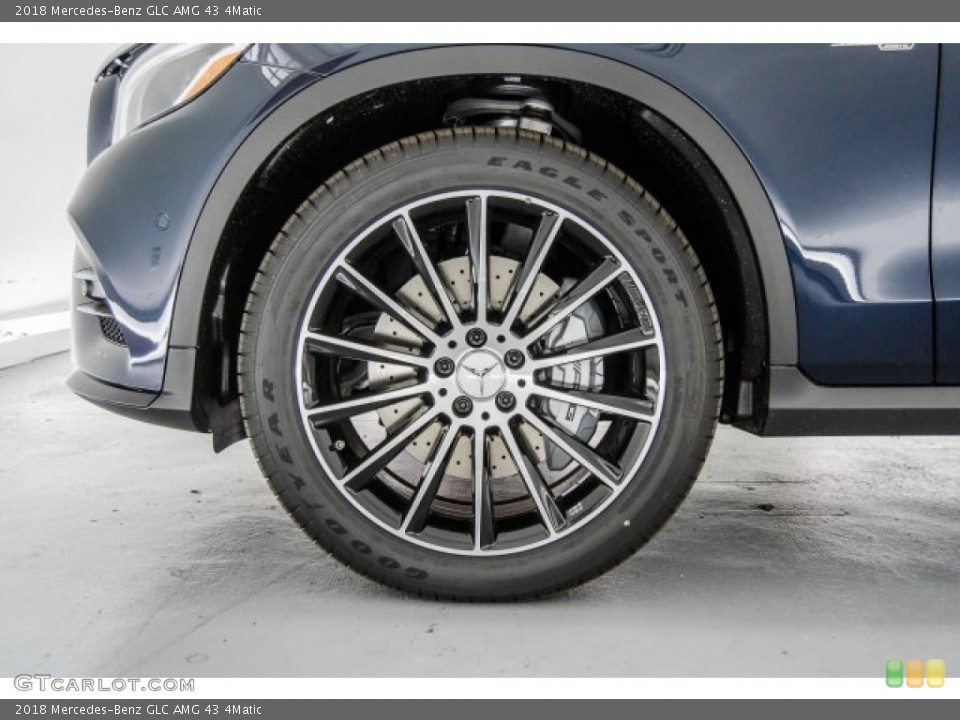 2018 Mercedes-Benz GLC AMG 43 4Matic Wheel and Tire Photo #124724170