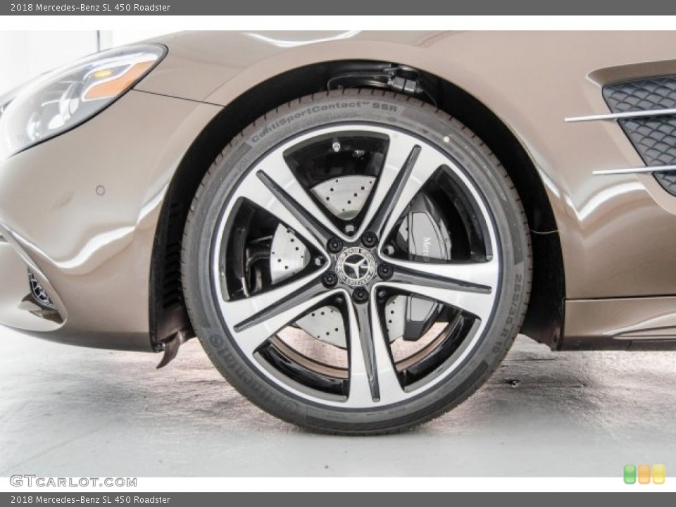 2018 Mercedes-Benz SL 450 Roadster Wheel and Tire Photo #124732754