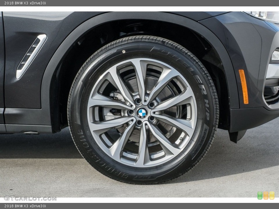 2018 BMW X3 xDrive30i Wheel and Tire Photo #124764266
