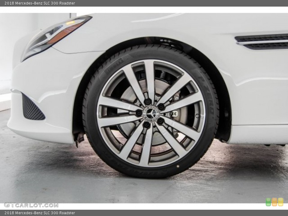 2018 Mercedes-Benz SLC 300 Roadster Wheel and Tire Photo #124772513