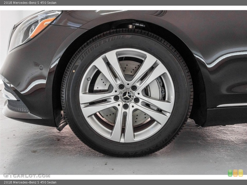 2018 Mercedes-Benz S 450 Sedan Wheel and Tire Photo #124772963