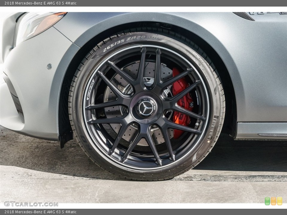 2018 Mercedes-Benz E AMG 63 S 4Matic Wheel and Tire Photo #124797900