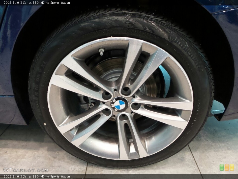 2018 BMW 3 Series 330i xDrive Sports Wagon Wheel and Tire Photo #124824823