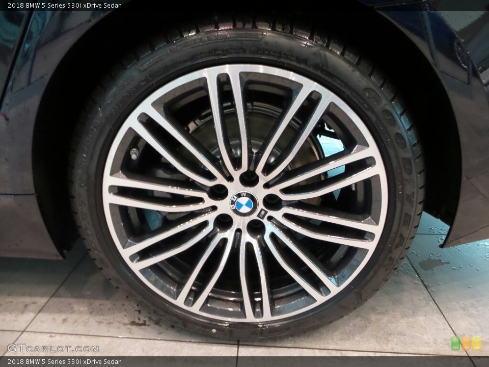 2018 BMW 5 Series 530i xDrive Sedan Wheel and Tire Photo #124825555