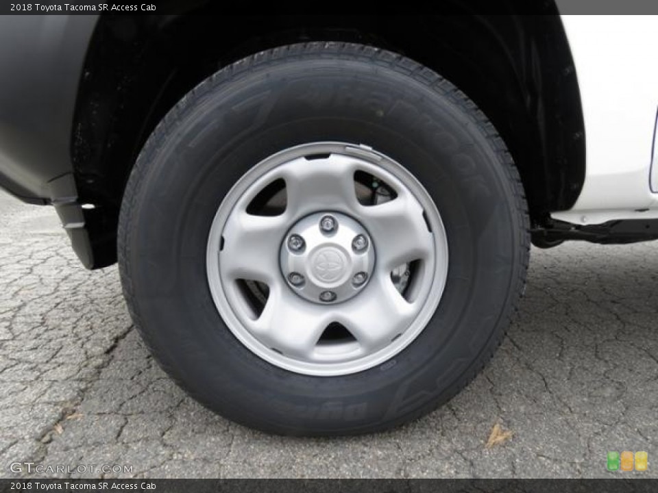 2018 Toyota Tacoma SR Access Cab Wheel and Tire Photo #124827277