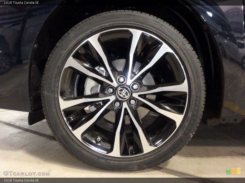 2018 Toyota Corolla SE Wheel and Tire Photo #124840699