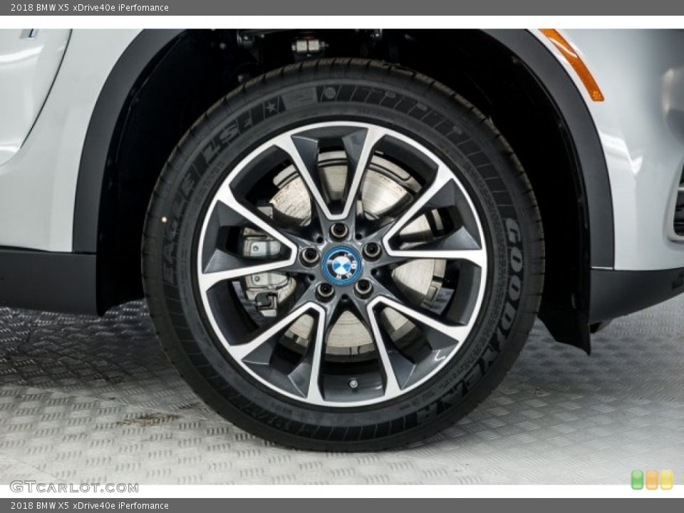 2018 BMW X5 xDrive40e iPerfomance Wheel and Tire Photo #124862985