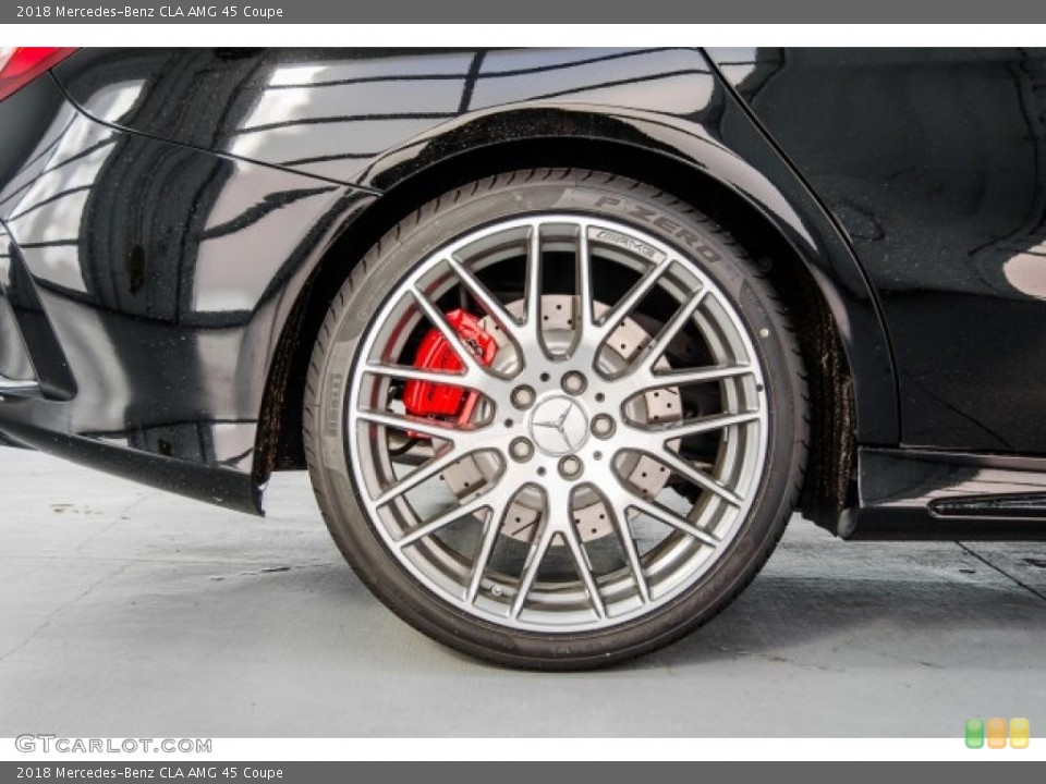 2018 Mercedes-Benz CLA AMG 45 Coupe Wheel and Tire Photo #124880496
