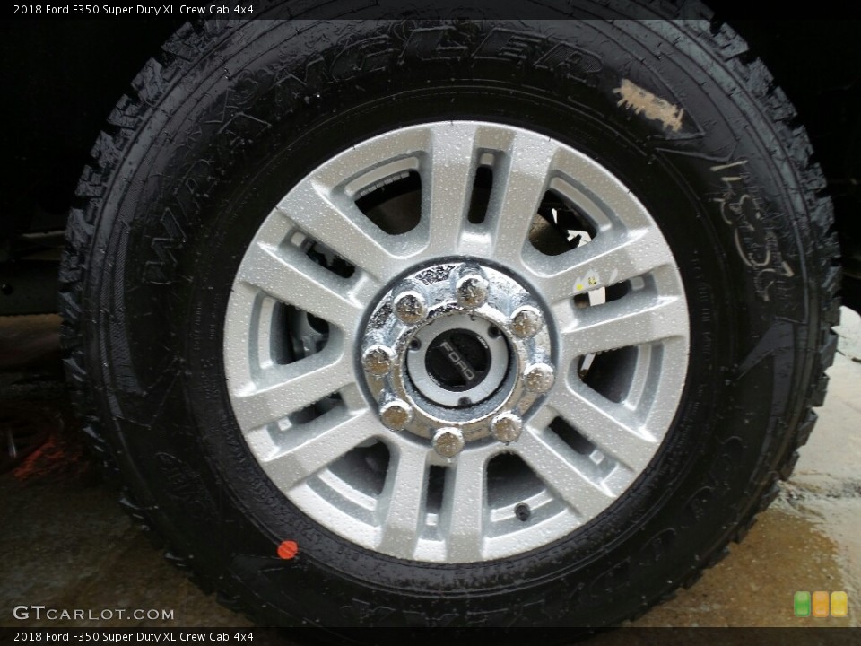 2018 Ford F350 Super Duty XL Crew Cab 4x4 Wheel and Tire Photo #124888974
