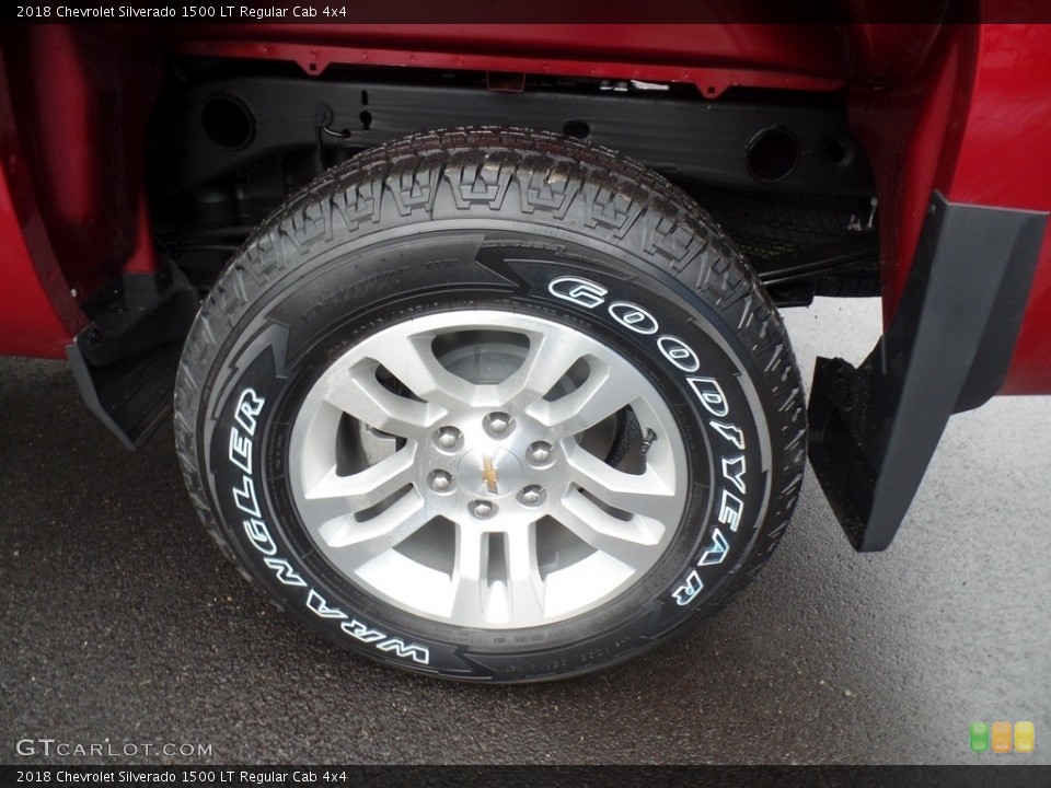 2018 Chevrolet Silverado 1500 LT Regular Cab 4x4 Wheel and Tire Photo #124890402