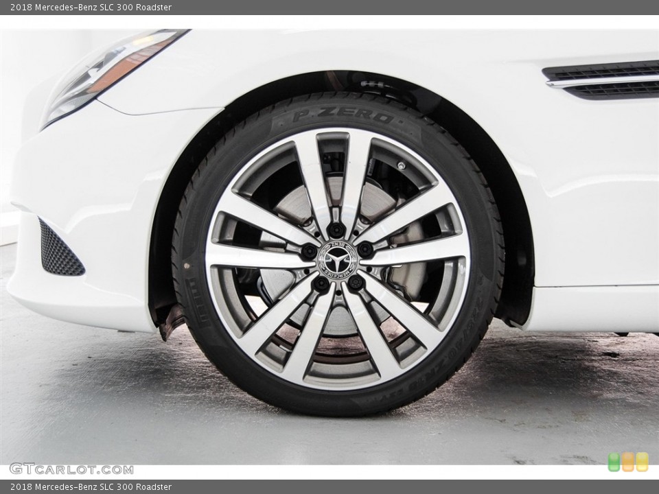 2018 Mercedes-Benz SLC 300 Roadster Wheel and Tire Photo #125084472