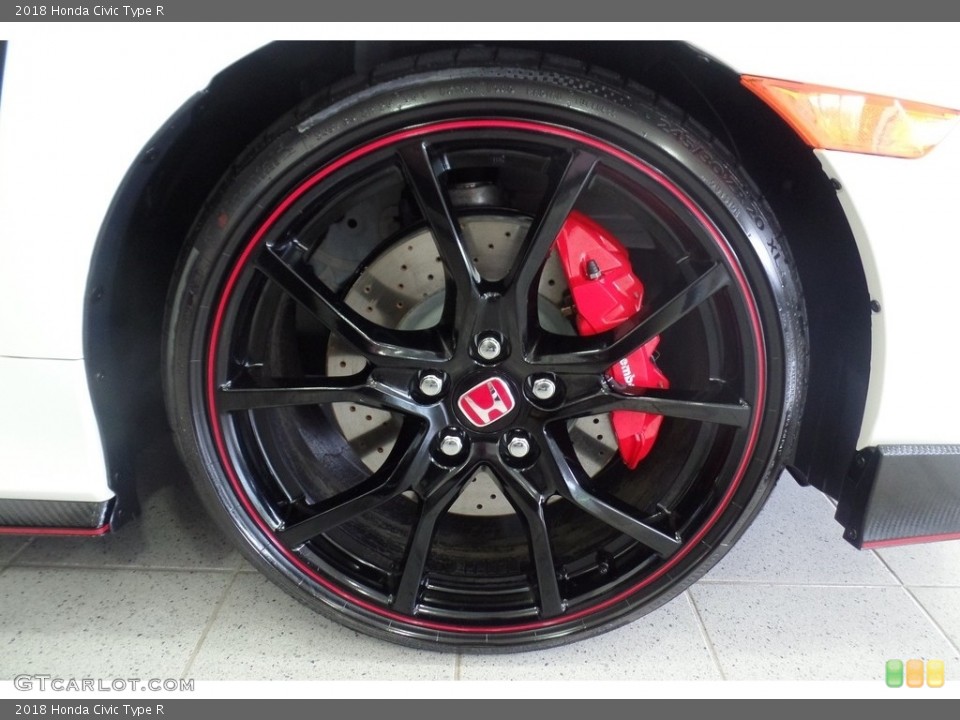 2018 Honda Civic Type R Wheel and Tire Photo #125165411