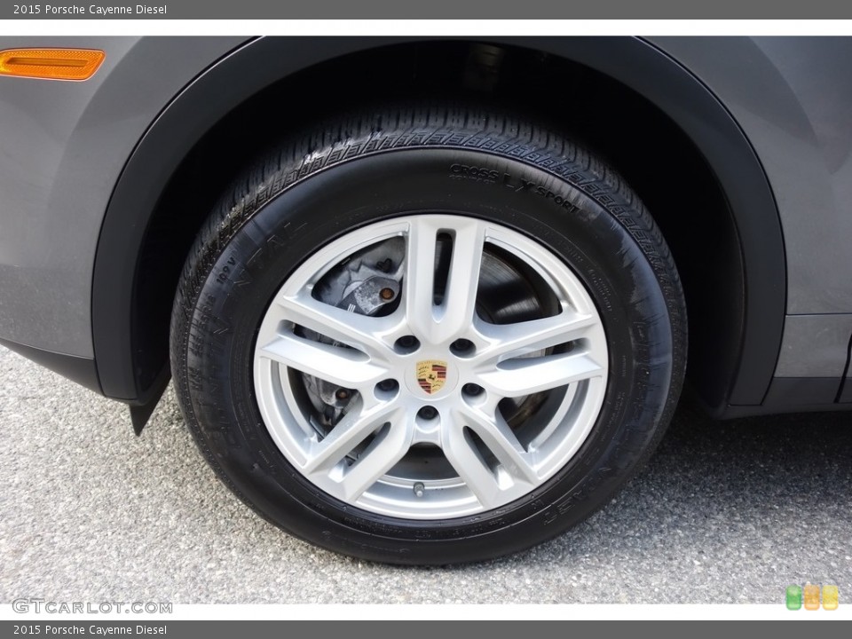 2015 Porsche Cayenne Diesel Wheel and Tire Photo #125194960