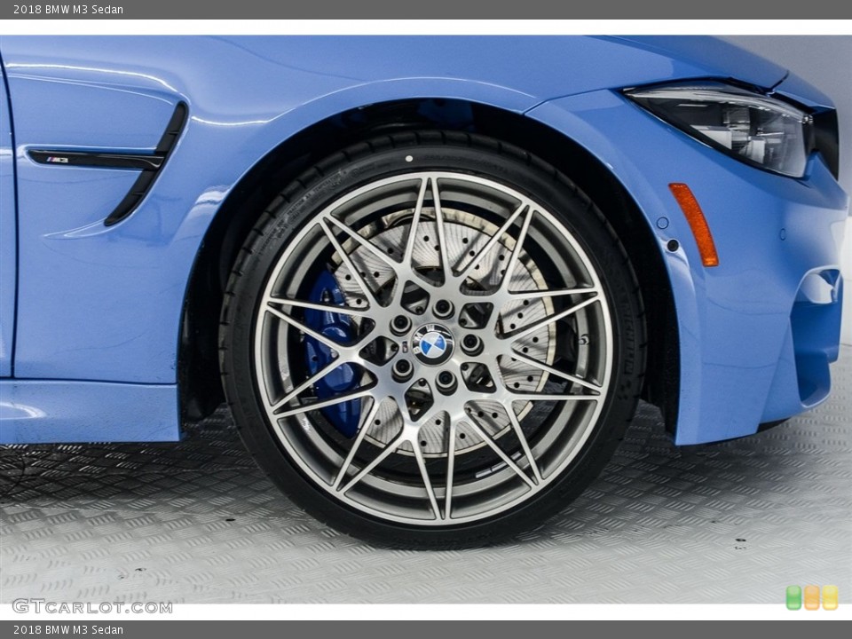 2018 BMW M3 Sedan Wheel and Tire Photo #125197168