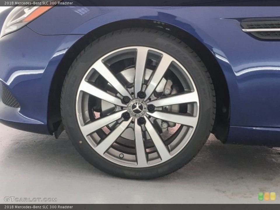 2018 Mercedes-Benz SLC 300 Roadster Wheel and Tire Photo #125224051