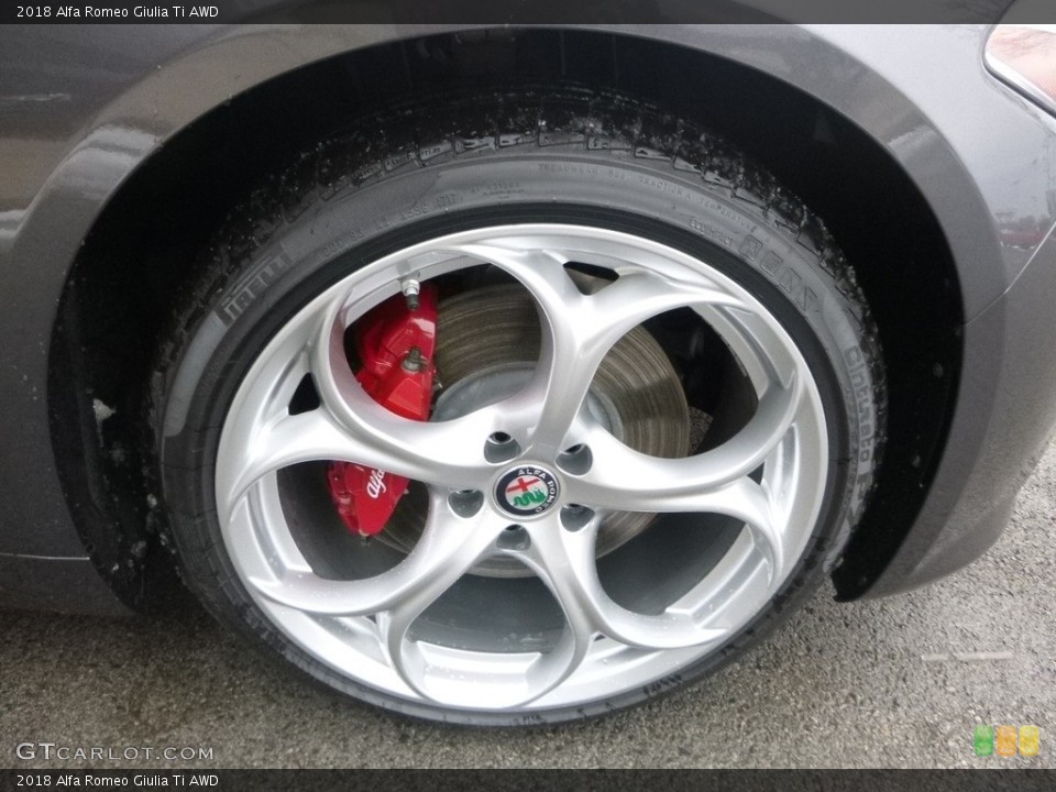 2018 Alfa Romeo Giulia Ti AWD Wheel and Tire Photo #125226337