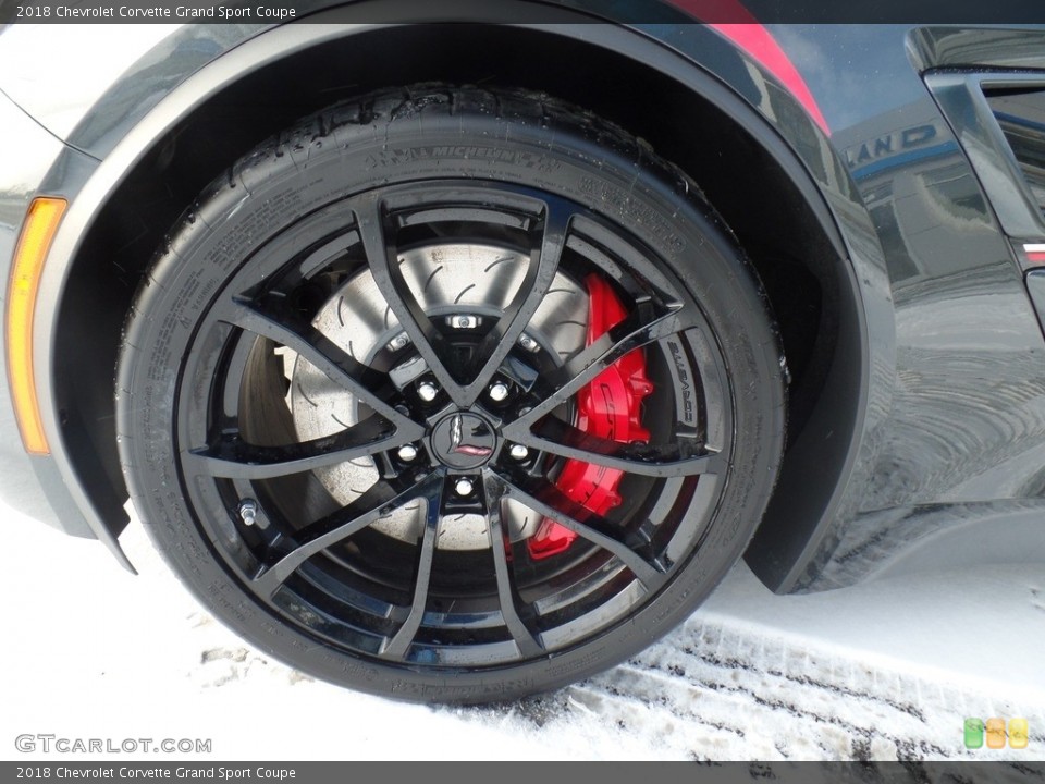 2018 Chevrolet Corvette Grand Sport Coupe Wheel and Tire Photo #125235776