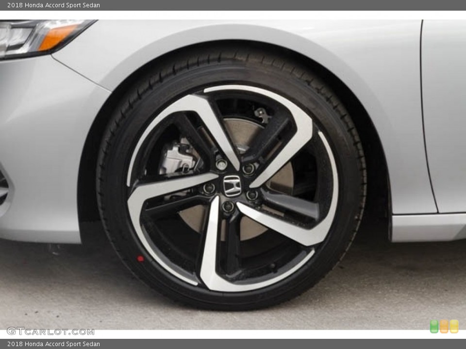2018 Honda Accord Sport Sedan Wheel and Tire Photo #125261993