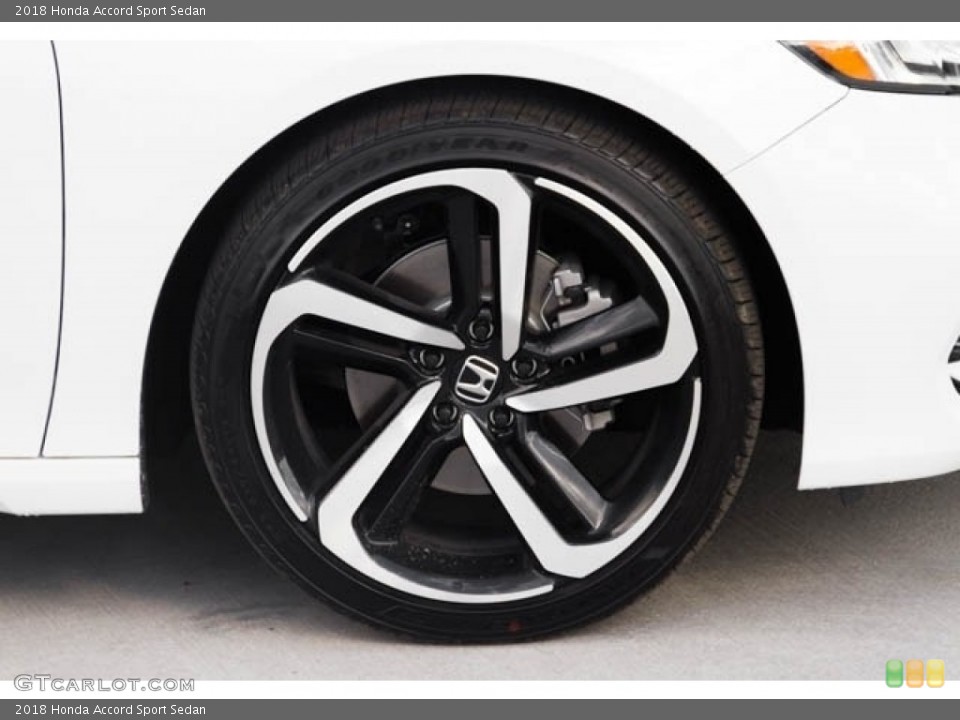 2018 Honda Accord Sport Sedan Wheel and Tire Photo #125262722