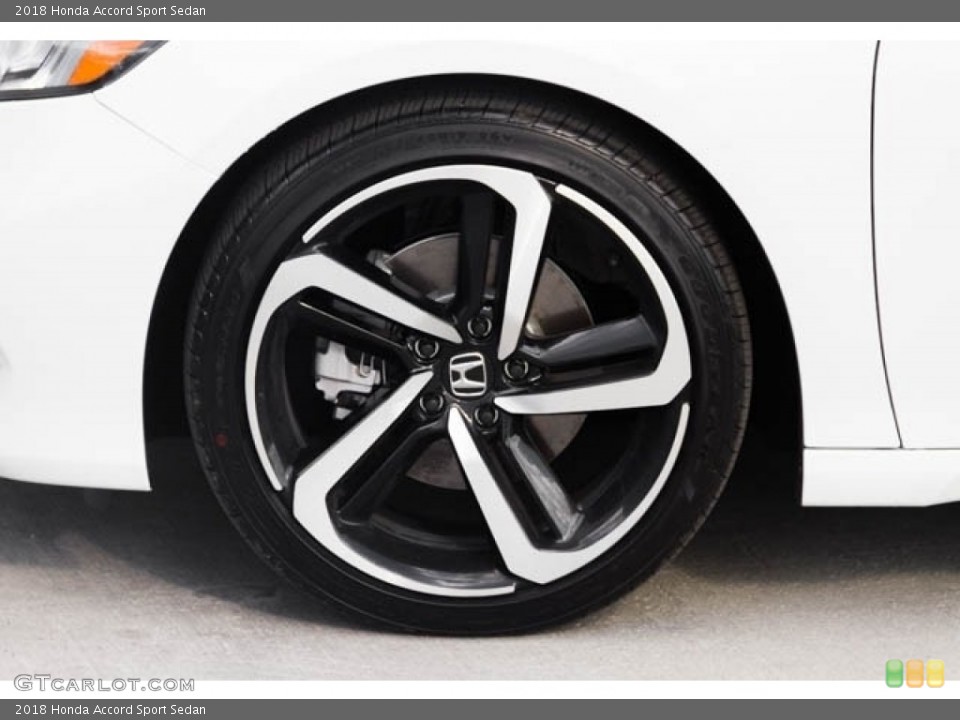 2018 Honda Accord Sport Sedan Wheel and Tire Photo #125262743