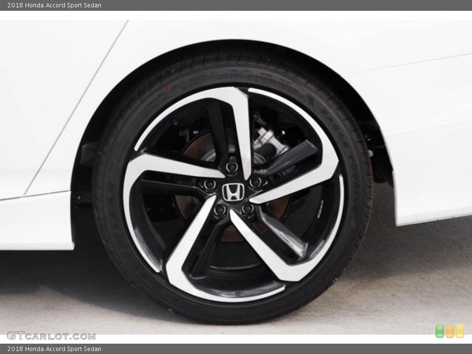 2018 Honda Accord Sport Sedan Wheel and Tire Photo #125262761