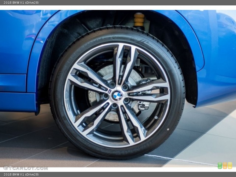 2018 BMW X1 sDrive28i Wheel and Tire Photo #125332436