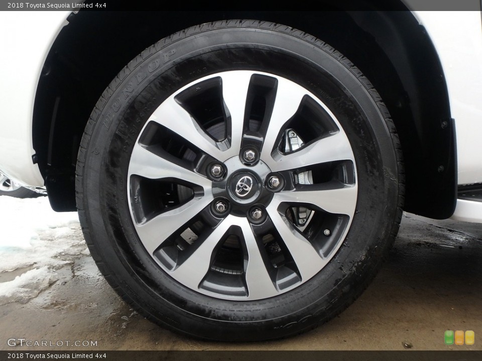 2018 Toyota Sequoia Limited 4x4 Wheel and Tire Photo #125374617