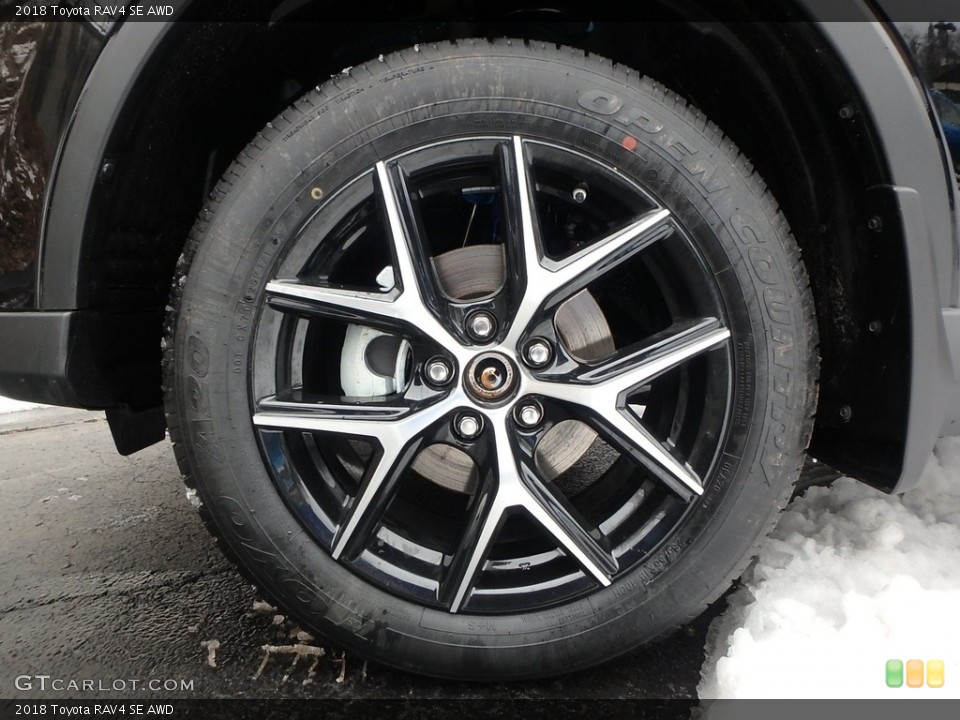 2018 Toyota RAV4 SE AWD Wheel and Tire Photo #125375091