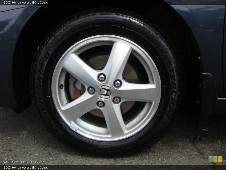 2003 Honda Accord EX-L Coupe Wheel and Tire Photo #12538992