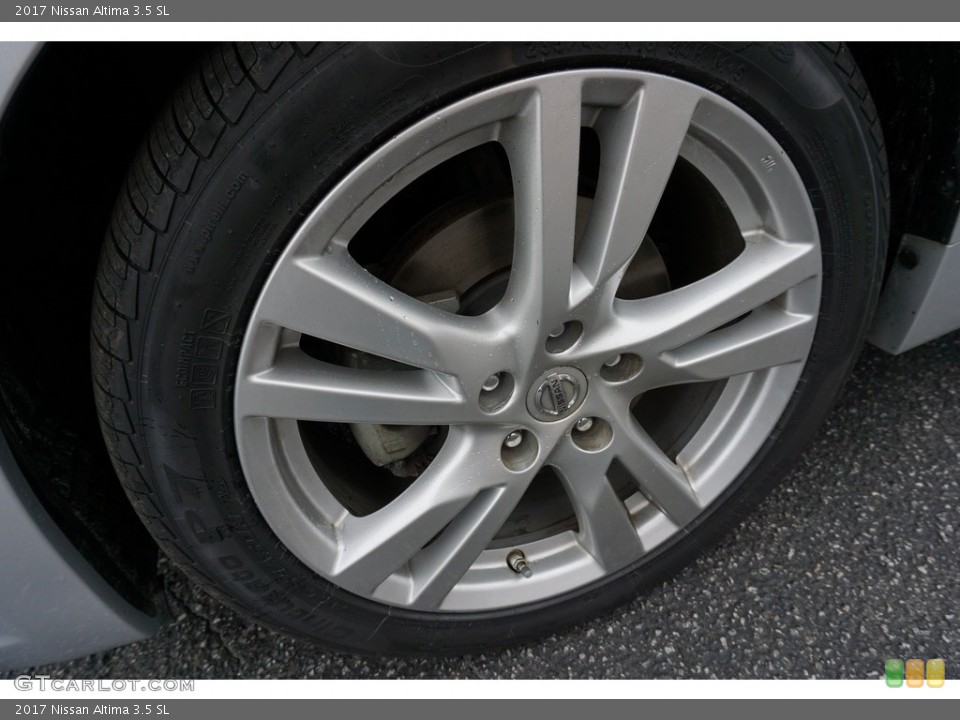 2017 Nissan Altima 3.5 SL Wheel and Tire Photo #125419024