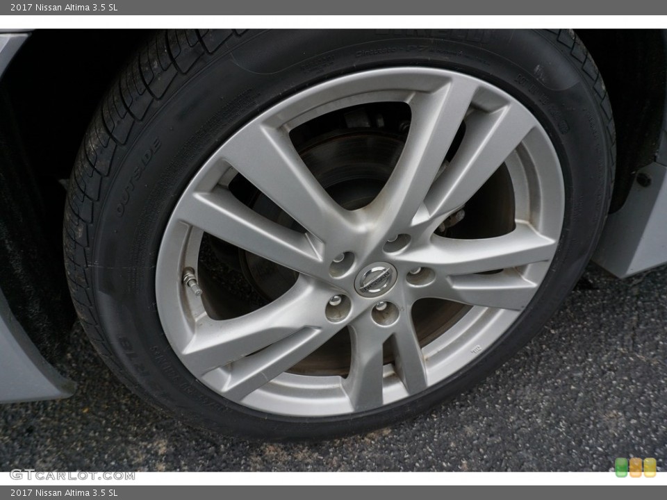 2017 Nissan Altima 3.5 SL Wheel and Tire Photo #125419123