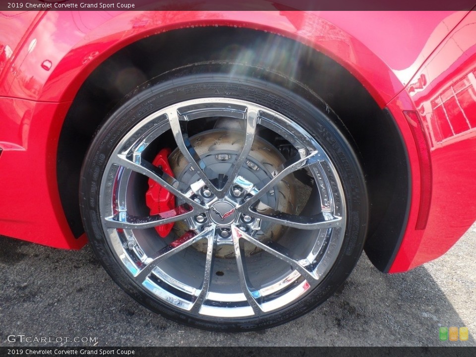 2019 Chevrolet Corvette Grand Sport Coupe Wheel and Tire Photo #125444440