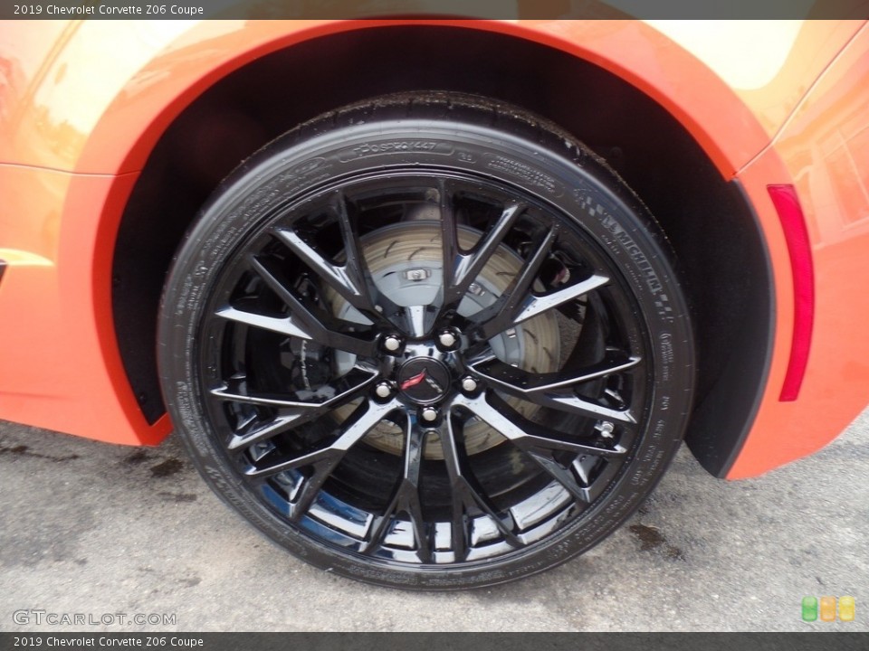 2019 Chevrolet Corvette Z06 Coupe Wheel and Tire Photo #125445505