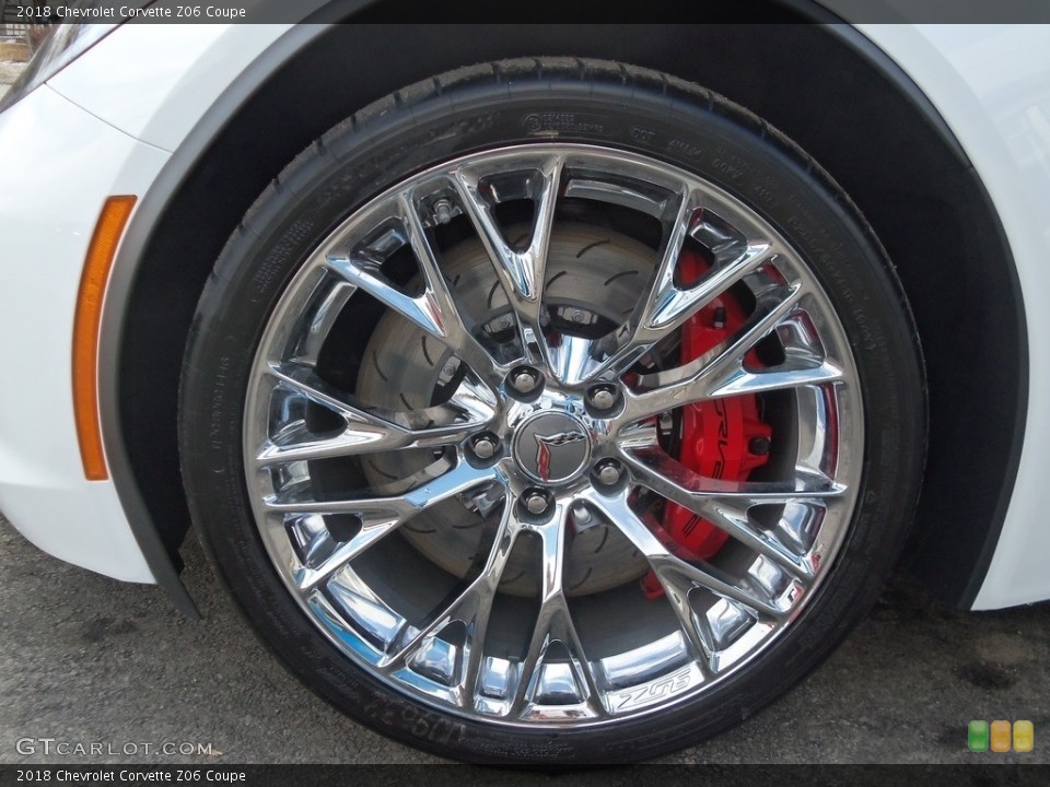 2018 Chevrolet Corvette Z06 Coupe Wheel and Tire Photo #125447935