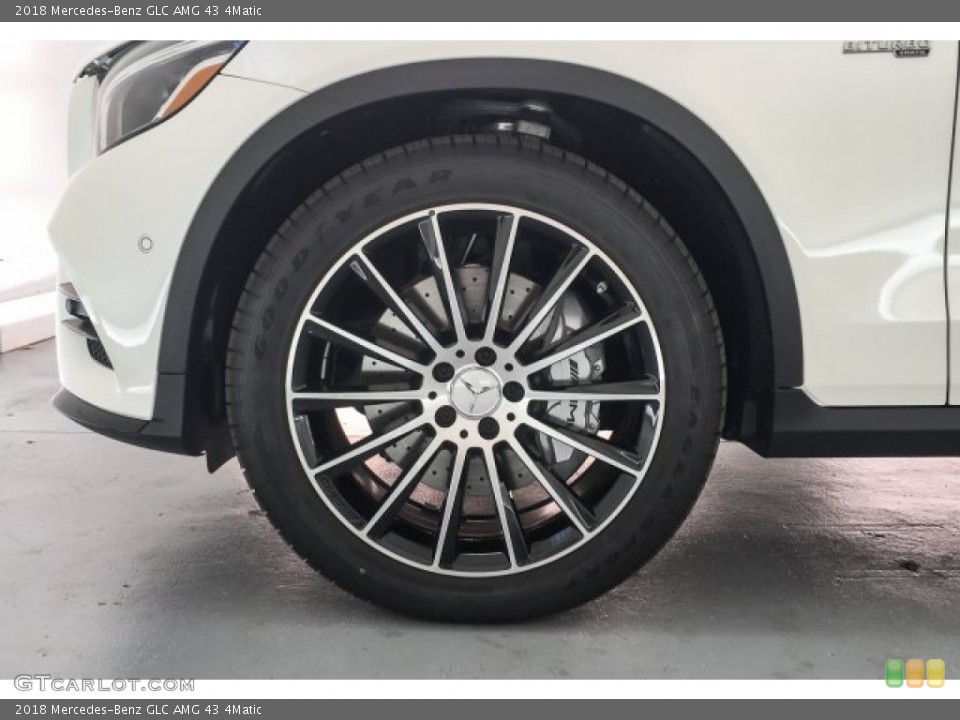 2018 Mercedes-Benz GLC AMG 43 4Matic Wheel and Tire Photo #125495348