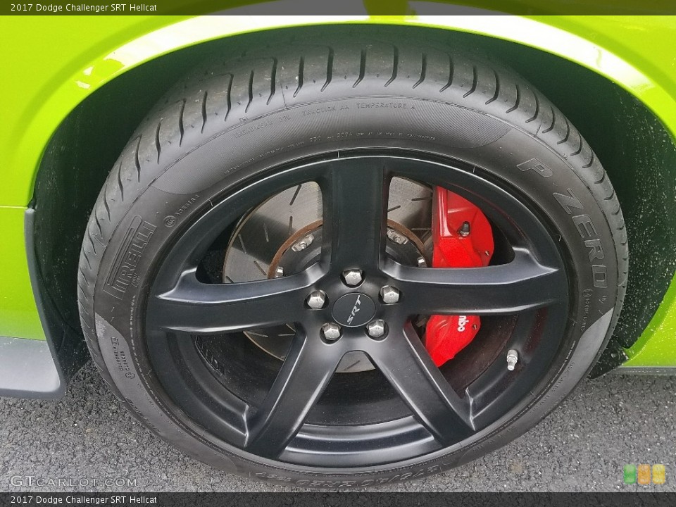 2017 Dodge Challenger SRT Hellcat Wheel and Tire Photo #125511535