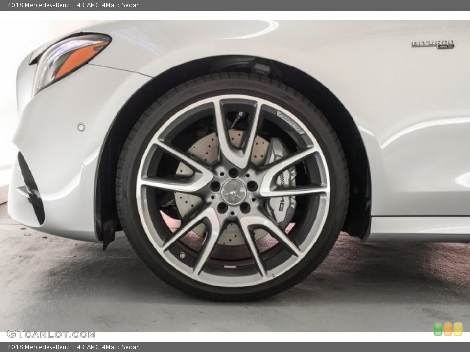 2018 Mercedes-Benz E 43 AMG 4Matic Sedan Wheel and Tire Photo #125511650