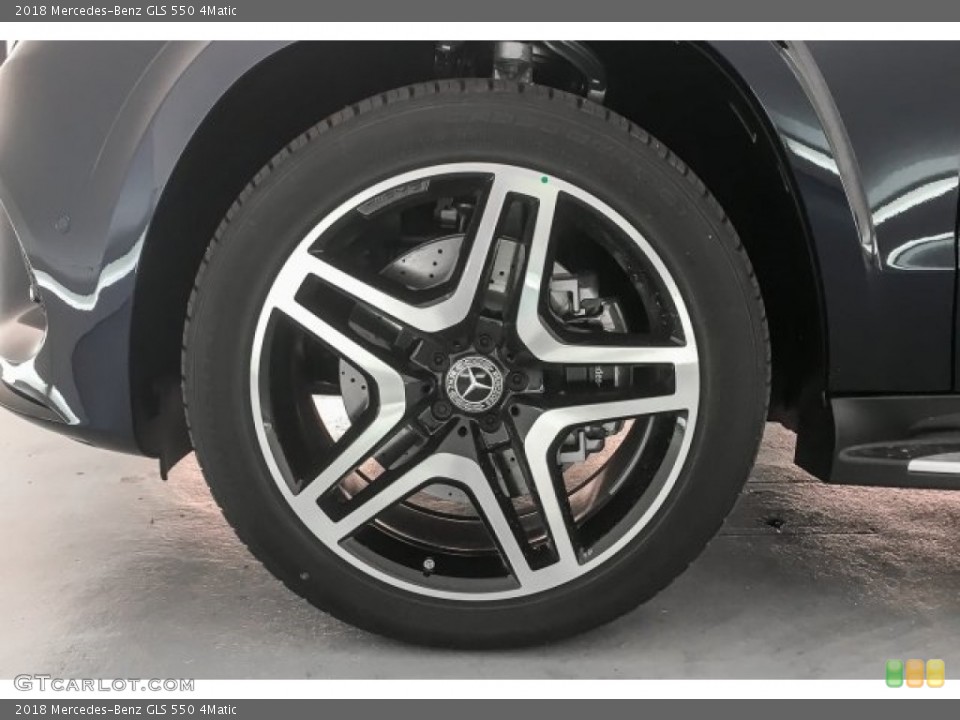 2018 Mercedes-Benz GLS 550 4Matic Wheel and Tire Photo #125535837