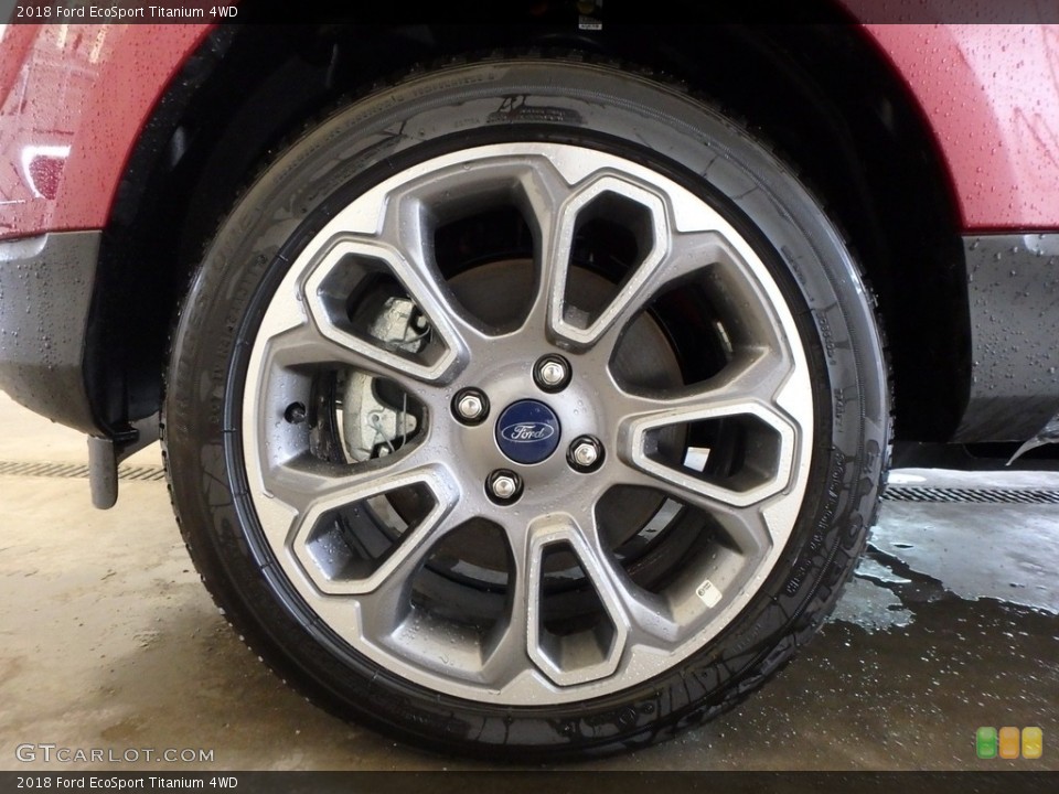 2018 Ford EcoSport Titanium 4WD Wheel and Tire Photo #125601328