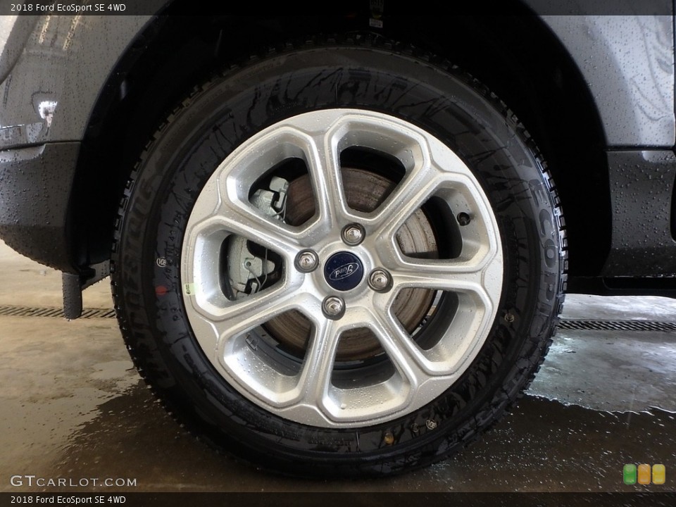 2018 Ford EcoSport SE 4WD Wheel and Tire Photo #125601697