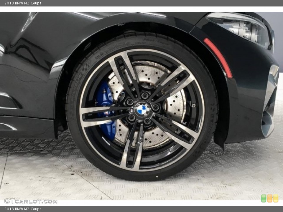 2018 BMW M2 Coupe Wheel and Tire Photo #125607550