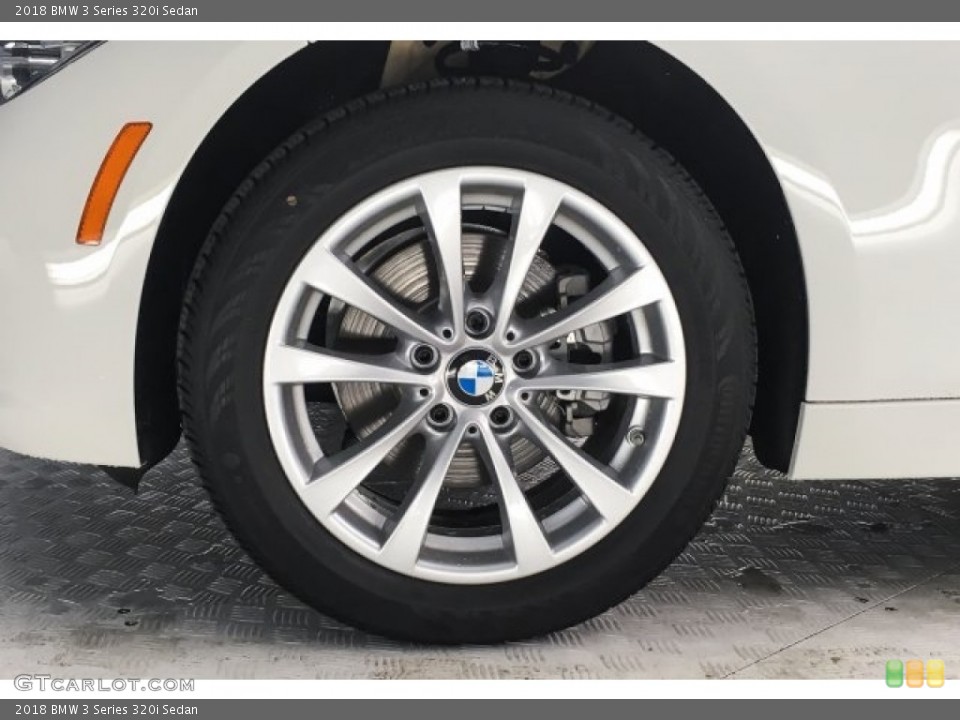 2018 BMW 3 Series 320i Sedan Wheel and Tire Photo #125609419