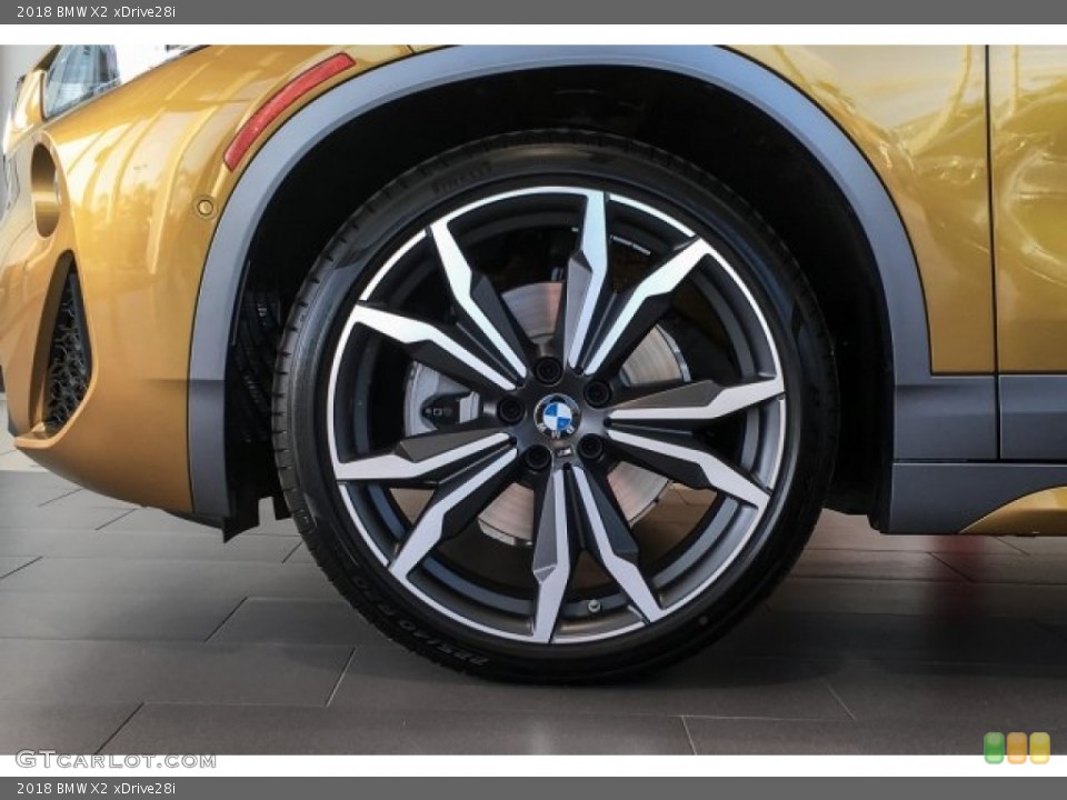 2018 BMW X2 xDrive28i Wheel and Tire Photo #125609599