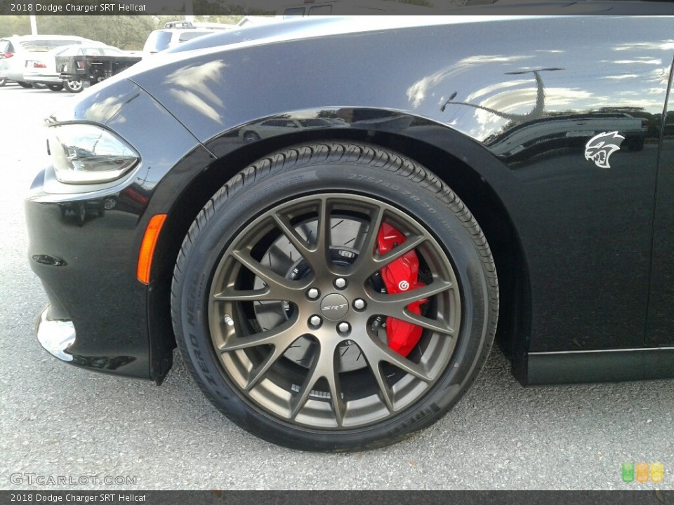2018 Dodge Charger SRT Hellcat Wheel and Tire Photo #125616871