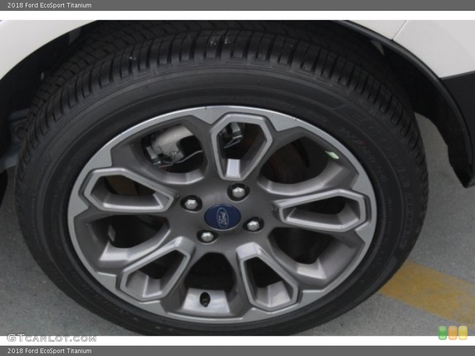 2018 Ford EcoSport Titanium Wheel and Tire Photo #125652590