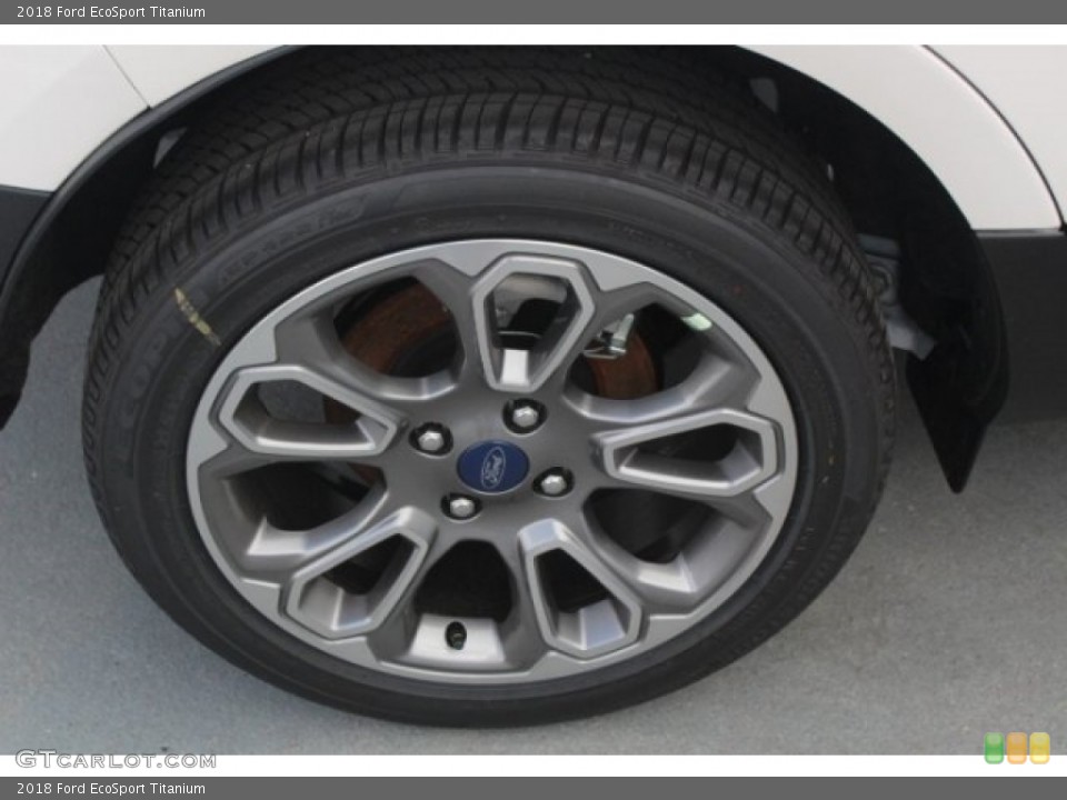 2018 Ford EcoSport Titanium Wheel and Tire Photo #125652662