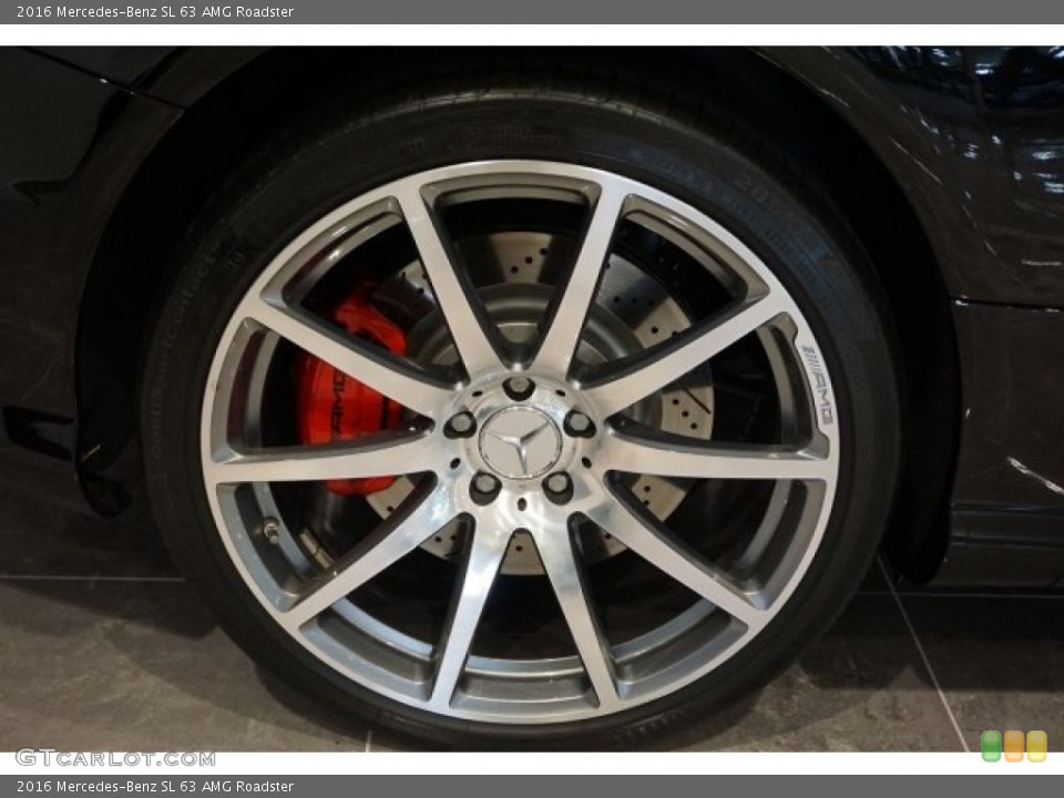 2016 Mercedes-Benz SL 63 AMG Roadster Wheel and Tire Photo #125680595