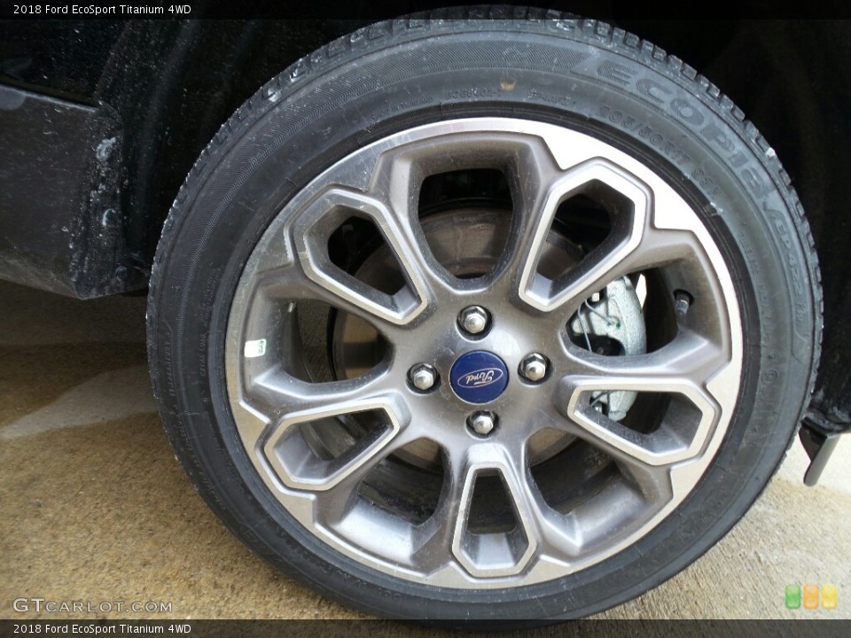 2018 Ford EcoSport Titanium 4WD Wheel and Tire Photo #125692880