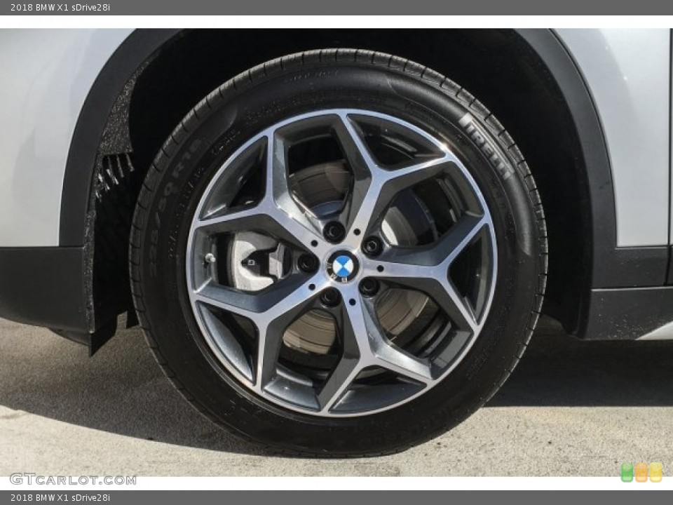 2018 BMW X1 sDrive28i Wheel and Tire Photo #125771785